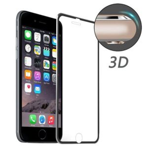 iPhone 7 Tempered Glass With Curved Black Border