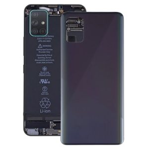 Galaxy A51 Back Cover Black