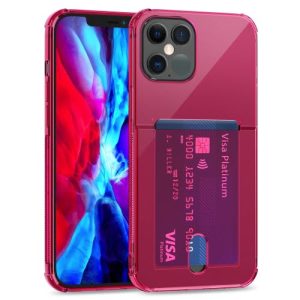 iPhone 12 / 12 Pro Transparent Case with Card Holder