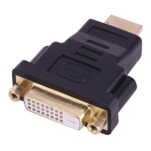 19 Pin Male HDMI to Female DVI 24+1 Adapter