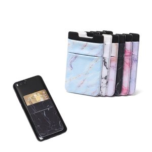 Stick-on Card Holder Marble