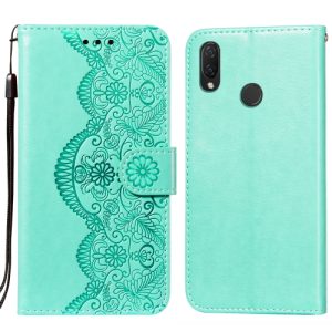 Huawei Nova 3i Embossed floral Wallet Case