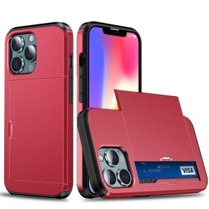 iPhone 13 Mini Shock Case with Slide Card Slot