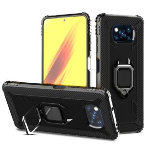 Xiaomi Poco X3 Protective Case with Rotating Holder