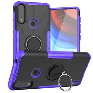 Motorola Moto E7 Shock Case with Ring Holder