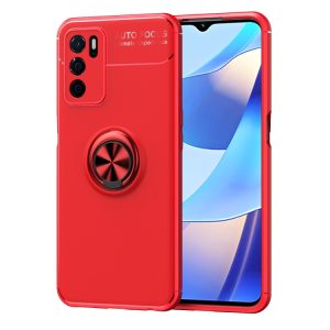 OPPO A16 Case with Rotating Metal Ring Holder