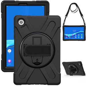 Lenovo Tab M10 HD 2nd Gen Protective Case with Holder and Shoulder Strap