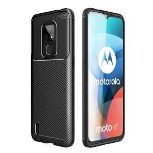 Motorola Moto E7 Carbon Fiber Shock Case