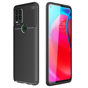 Motorola Moto G Stylus 2021 5G Carbon Fiber Shock Case