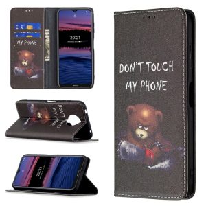 Nokia X10 / X20 Bear Wallet Case with Holder