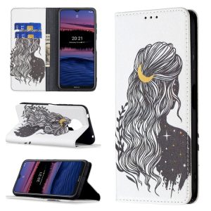 Nokia X10 / X20 Girl Wallet Case with Holder