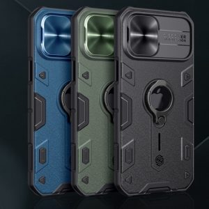 iPhone 12 Pro Max Shock Case with Invisible Ring Holder