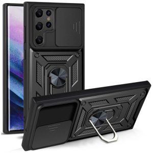 Galaxy S22 Ultra 5G Protective Case with Camera Cover
