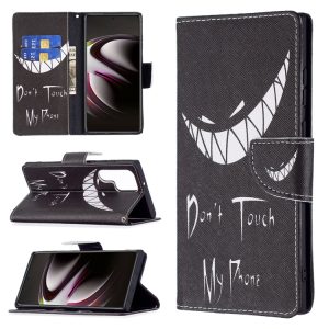 Galaxy S22 Ultra 5G Wallet Case with Holder - Smile