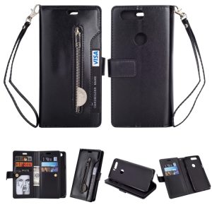 OnePlus 5T Wallet Case with Holder and Lanyard