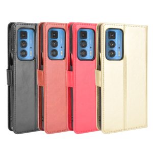 Motorola Moto Edge 20 Pro Wallet Case with Lanyard