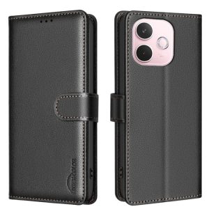 OPPO A5 Pro 5G Litchi Texture RFID Anti-theft Leather Phone Case