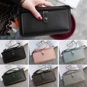 Clutch Purse with Side Pocket