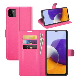 Galaxy A22 5G Wallet Case with Holder
