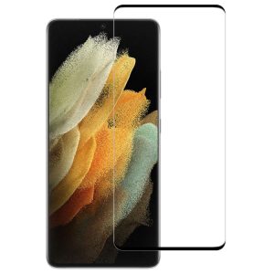 Galaxy S21 Ultra 5G Curved Edge Tempered Glass (Black)
