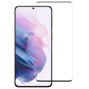Galaxy S21 Plus 5G Curved Edge Tempered Glass (Black)
