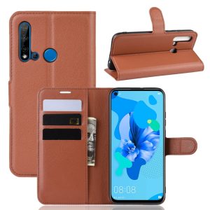 Huawei P20 Lite 2019 Leather Feel Wallet Case