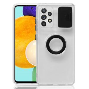 Galaxy A33 Transparent Phone Case with Ring Holder
