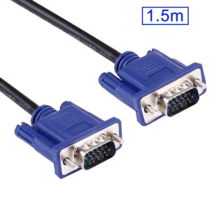 VGA 15 Pin Male to VGA 15 Pin Male Cable for Monitor / Projector