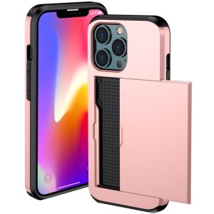 iPhone 14 Plus Case with Rear Sliding Card Slot