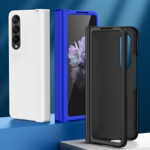Galaxy Z Fold 4 5G Leather Texture Folding Case