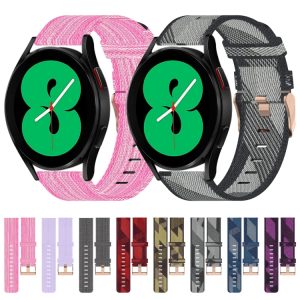 Galaxy Watch4 44mm 20mm Nylon Woven Watch Band
