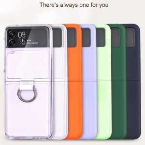 Galaxy Z Flip 4 5G Case with Ring Holder