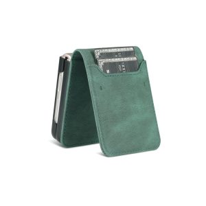 Galaxy Z Flip 4 Leather Texture Flip Case