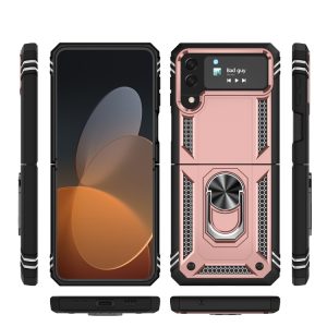 Galaxy Z Flip4 Shockproof Case with Holder