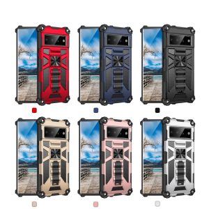 Google Pixel 6 Pro Armor Case with Magnetic Ring Holder