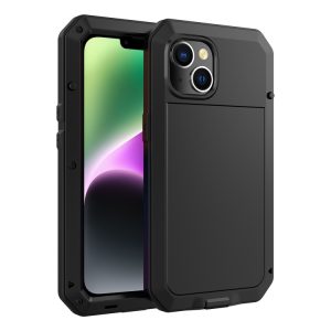 iPhone 14 Waterproof Silicone and Zinc Alloy Case