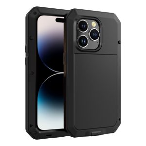 iPhone 14 Pro Waterproof Silicone and Zinc Alloy Case