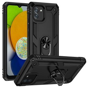 Galaxy A03 Shock Case with Magnetic Ring Holder
