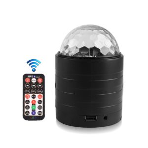 Six Colours Disco Ball Light with Remote Control