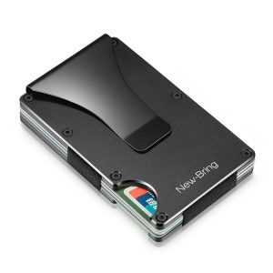 Ultra-Thin Metal Wallet RFID Anti-Theft Card Holder