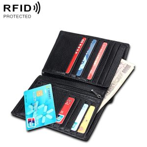 Antimagnetic RFID Multi-Functional Wallet
