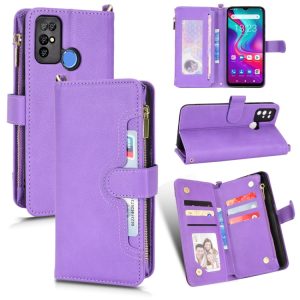 Doogee X96 Pro Leather Texture Zipper Wallet Case