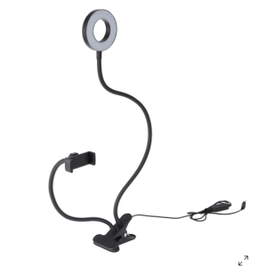 Flexible Selfie Ring Light and Phone Holder