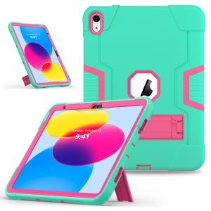 iPad 10th Gen 10.9 Dual Color Silicone Tablet Case