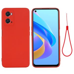 OPPO A96 Shock Solid Color Silicone Case