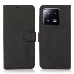 Xiaomi 13 Matte Leather Feel Wallet Case