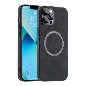 iPhone 11 Magsafe Leather Texture Case