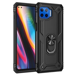 Moto G 5G Plus Shock Case with Rotating Holder