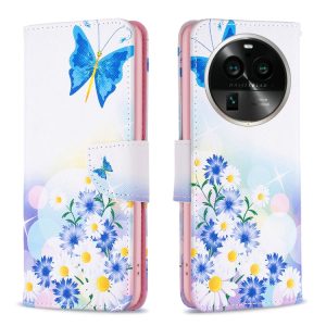 OPPO Find X6 5G Coloured Drawing Wallet Case