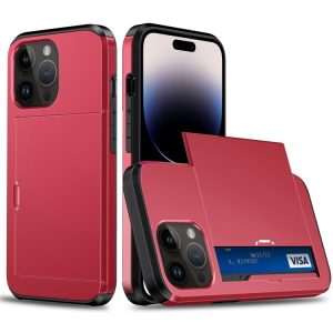 iPhone 15 Pro Max Case with Sliding Card Slot